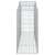 vidaXL horganyzott acél gabion kosár, ívelt, 40 db, 200x50x100/120 cm, kerítés, dekoratív, hangszigetelő, oldalnézet