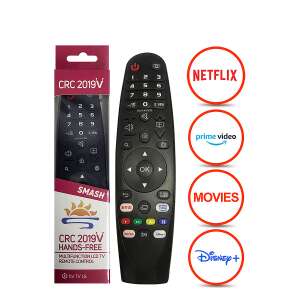 CRC2019 utángyártott távirányító LG Smart TV-hez Netflix, Prime Video, Movies és Disney+ gombokkal - Távirányító