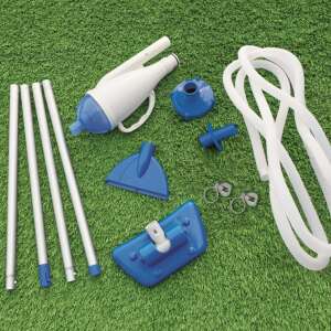 Piese de aspirator de piscină Bestway AquaCrawl, inclusiv stâlp telescopic, furtun, cap de perie și sac de filtrare - Unelte de curățare manuală