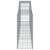vidaXL 25 db horganyzott acél gabion kosár, 400x50x100/120 cm, oldalnézet, kerti fal, dekoratív, hangszigetelő