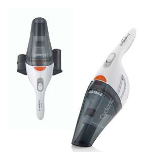 Gorenje MVC72FW cordless handheld vacuum cleaner, white and grey, with two nozzles - Handheld vacuum
