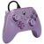Prim-plan al controller-ului cu fir PowerA Nano Xbox - Lila
