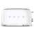 Paine de paine SMEG TSF02WHEU, design retro anii 50, 4 felii, 6 nivele, 3 programe, alb (TSF02WHEU) 133600645