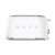 Paine de paine SMEG TSF02WHEU, design retro anii 50, 4 felii, 6 nivele, 3 programe, alb (TSF02WHEU) 133600645