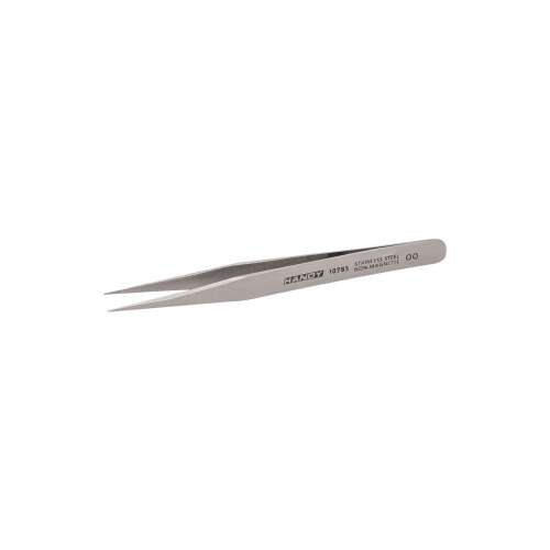 125mm stainless steel tweezers, non-magnetic, fine tip, tweezers for electronics, precision tweezers