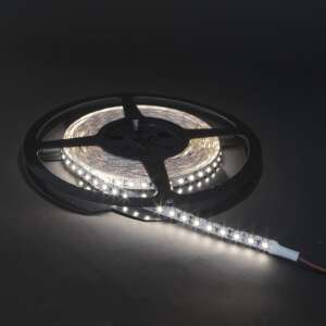 LED strip, 5 meter, 120 LEDs, cold white, for hidden and decorative lighting - Lamp & Lighting