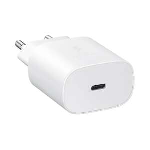 Samsung 25W USB-C Travel Charger, White - Phone Charger