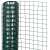 Nature green plastic coated steel wire mesh roll, 1x5 meters, 25mm mesh size