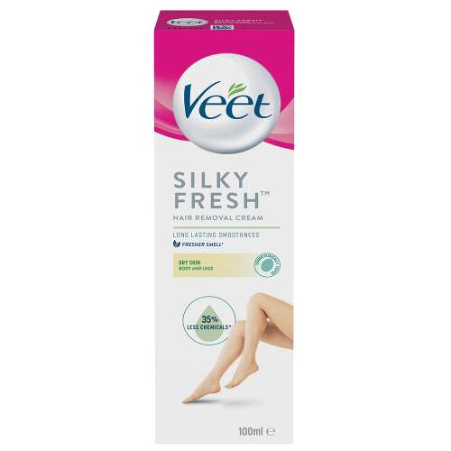 Veet Silk&Fresh Lily duftende Haarentfernungscreme für trockene Haut 100ml 31889271