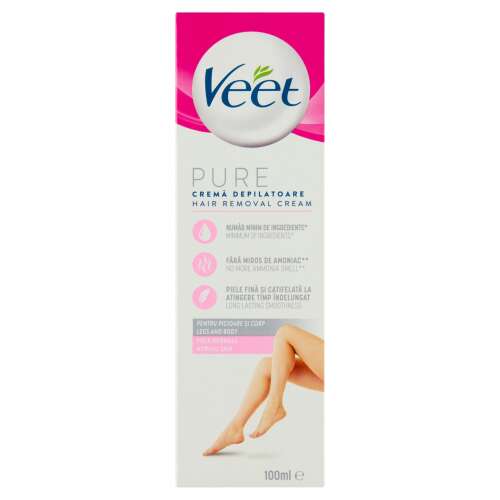 Crema depilatoare pentru pielea normala Veet Silk&Fresh 100ml 49448925