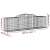 6 db íves horganyzott vas gabion kosár 300x50x80/100 cm 64250676