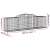 2 db íves horganyzott vas gabion kosár 300x50x80/100 cm 64250738