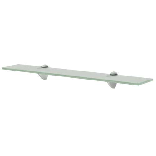 vidaXL 60x10 cm üveg lebegő polc - Fali polc