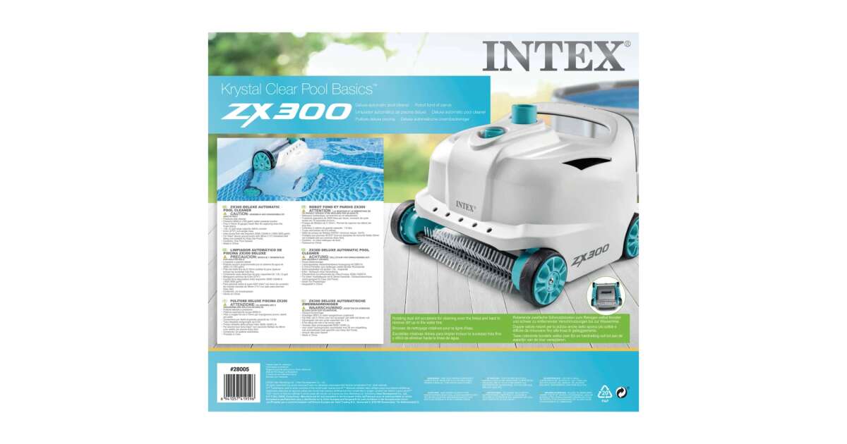 INTEX ZX300 Deluxe automata medencetisztító | Pepita.hu