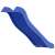 vidaXL blue polypropylene slide, angled view