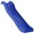 vidaXL blue polypropylene slide, angled view