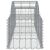 vidaXL Gabion Kosár Kerti Fal - 4 db - 200x50x40/60cm 64264553