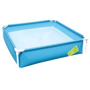 Piscina gonflabilă Bestway My First Frame, formă pătrată, culoare albastră, pentru copii - Bestway Piscine copii