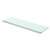 vidaXL 2 db átlátszó üveg polc 70 x 20 cm