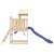 Solid pine playhouse with slide and swings 64312880