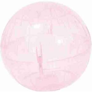 Happet Futógömb hörcsögöknek, rózsaszín, 14,5 cm - Rágcsáló játék