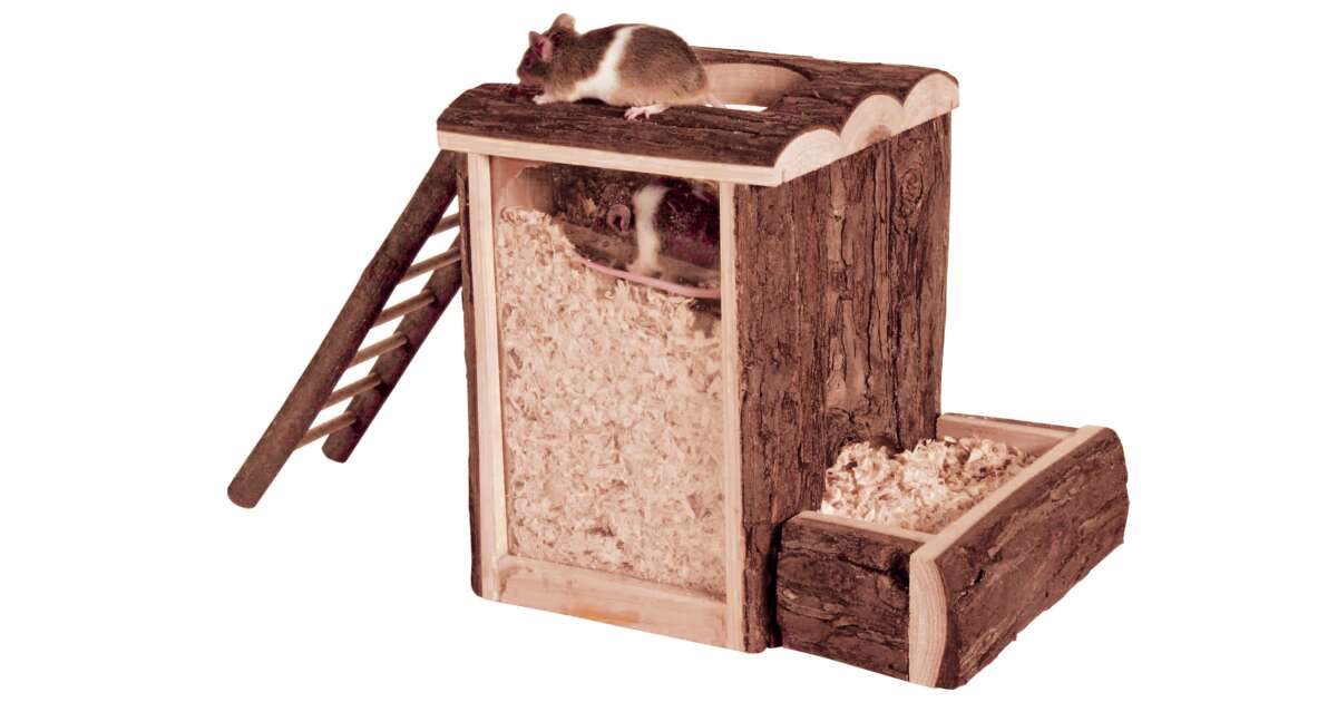 Posatoio Parco Giochi Trixie Natural Living - Per Uccelli, Gioco E Arrampicata