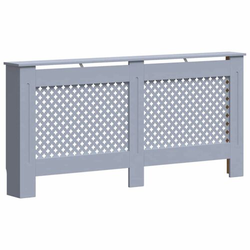 MDF Radiátorburkolat - Antracitszürke - 172x19x81 cm