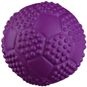 Trixie minge de cauciuc violet pentru câini cu fluier, 5,5 cm - Jucării pentru câini