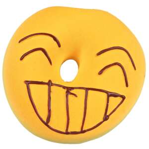 Jucărie pentru câini Trixie din latex în formă de gogoașă cu fluier, 6 cm - Jucării pentru câini