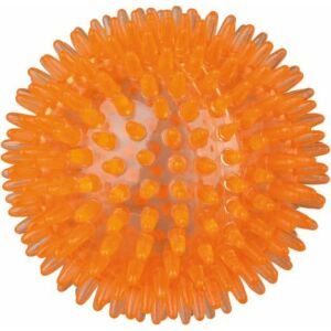 Mingea cu tepi pentru caini Trixie, 8 cm, Portocaliu - Trixie