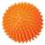 Trixie Minge arici jucărie pentru câini, portocalie, 10 cm, cu spini, cu sunet