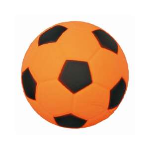 Trixie 4,5 cm minge de fotbal portocalie și neagră jucărie pentru câini - Jucării pentru câini