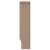 Mdf radiátorburkolat 152 x 19 x 81 cm 64980608