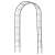 Black metal garden arch trellis for climbing plants, Nature 6040802