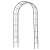Black metal garden arch trellis for climbing plants, Nature 6040802