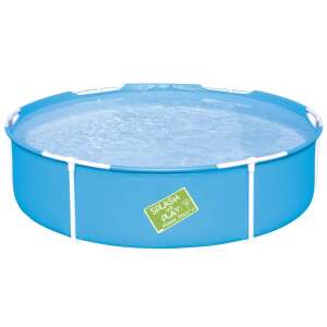 Bestway My First Frame Pool 152 cm piscină rotundă deasupra solului, albastră - Bestway Piscine copii