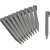 10 pack of gray plastic garden edging stakes