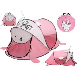 Összecsukható sátor szúnyoghálóval - Rózsaszín Unikornis 64328561 Játszósátrak & Alagutak