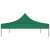 Zöld kerti pavilon ponyva vázszerkezettel, 4,3 x 2,9 x 1 m, vízálló, UV-álló
