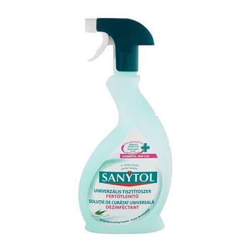 Sanytol Universal Cleaner and Disinfectant Spray, 500 ml, Eucalyptus Scent