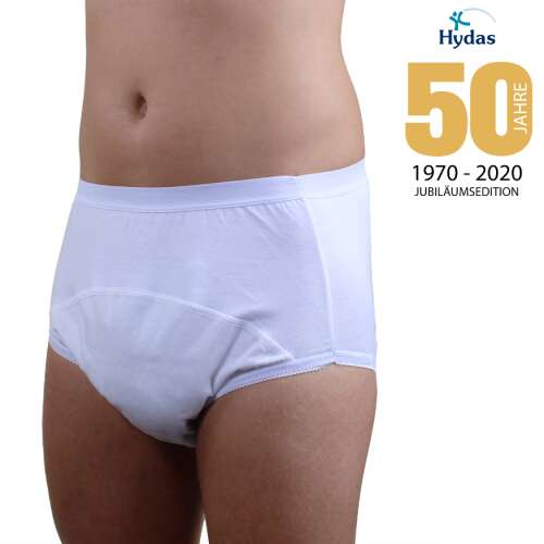 Hydas inkontinencia uniszex bugyi, extra minőség, pamut, bőrbarát anyag (női, férfi) S/M méret