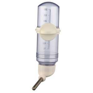 Trixie Drinky 250ml itató rágcsálóknak, átlátszó műanyag, fém ivócsőr, ketrecbe szerelhető - Rágcsáló itató