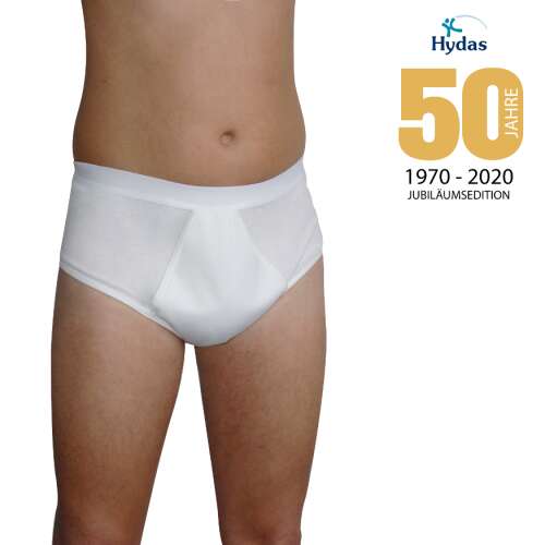 Hydas férfi inkontinencia alsó, mosható, belevarrt komfortos betéttel XL/XXL méret