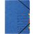 Pagna A4 7-Fächer blaue Hängemappe zur Organisation von Dokumenten