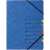Pagna A4 7 zsebes gumis irattartó - Kék