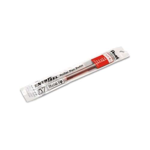 Pentel EnerGel LR7-BX 0,35 mm piros golyóstoll betét, 0,7 mm fém hegyű