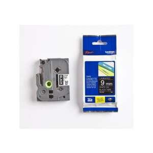 Brother TZe-325 Címkeszalag - Fekete/Fehér - 9mm x 8m