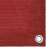 vidaXL red HDPE balcony screen 90 x 400 cm 64397064