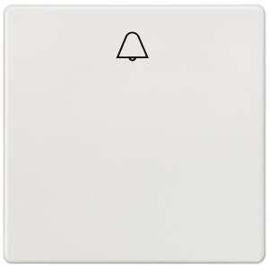 Siemens DELTA I-SYSTEM csengőgomb, titánfehér - Villanykapcsoló fedél