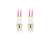 Lanberg FO-LULU-MD41-0050-VT duplex optical patch cable with 4xLC/UPC connectors, 50/125 LSZH OM4, 5m